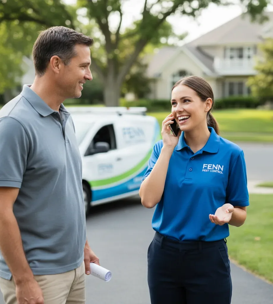 Fenn Pest Control customer support in Amboy